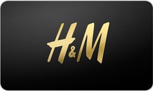gift card H&M